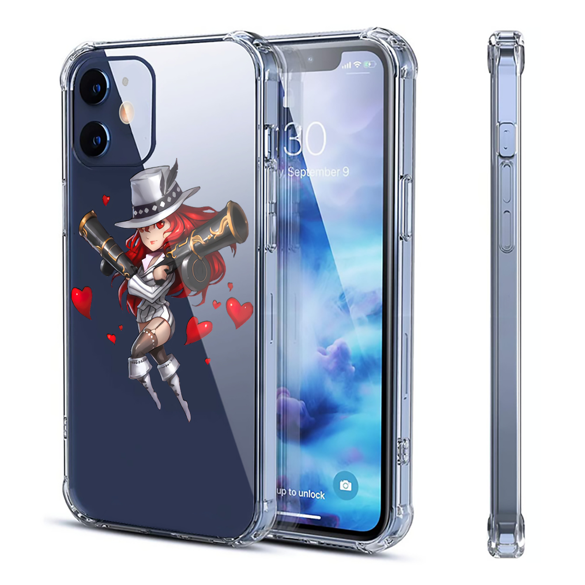 （画像用） リーグ・オブ・レジェンド League of Legends LOL 【iPhone 12シリーズ対応】透明スマホケース（クリアソフトケース）